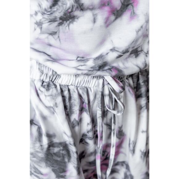 NWT - Pink Gray Tie Dye Plus Size Lounge Set - Picture 6 of 6